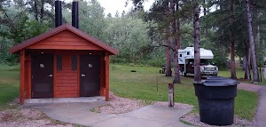 Oreville Campground campground at Black Hills National Forest, South Dakota