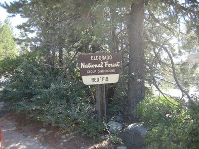 Red Fir campground at Eldorado National Forest, California