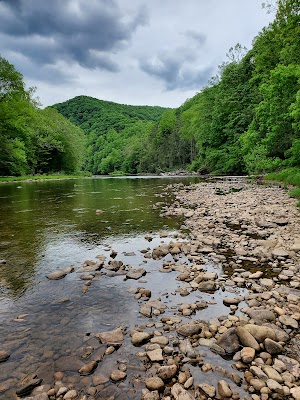 Stuart Recreation Area campground at Monongahela National Forest, West Virginia