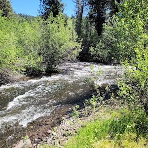 Third Fork Cabin campsite photo 2 - Boise National Forest, Idaho