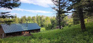 Thompson Guard Station campground near Townsend, Montana