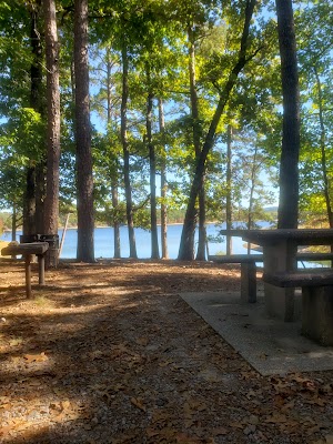 Tompkins Bend Day-Use campground at Lake Ouachita, Arkansas
