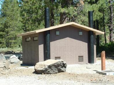 Upper Little Truckee campground at Tahoe National Forest, California
