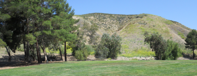 Tapo Canyon Park campground at Ventura County, California