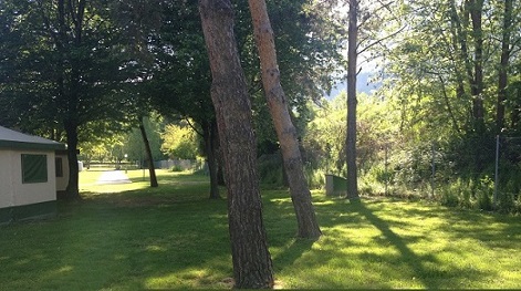 Emplacement petite tente sans véhicule