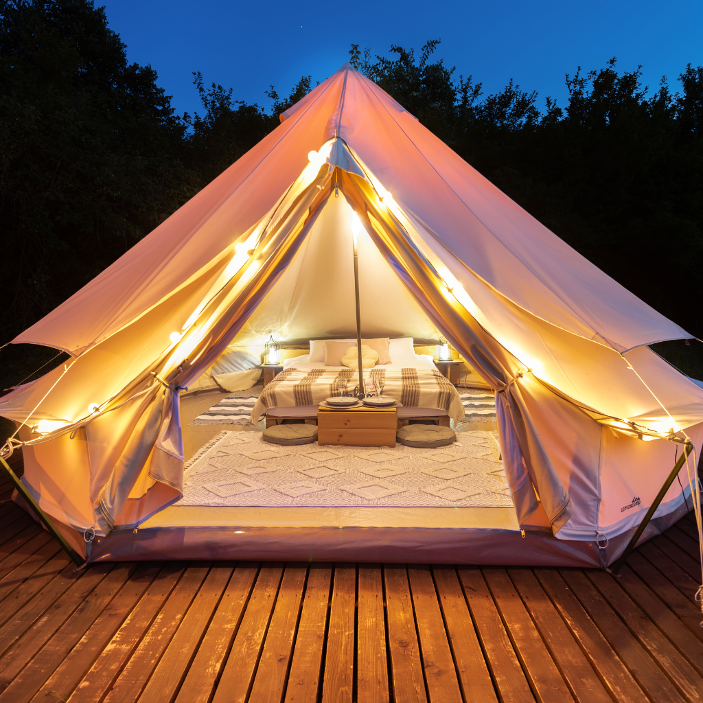 Luxe tent 