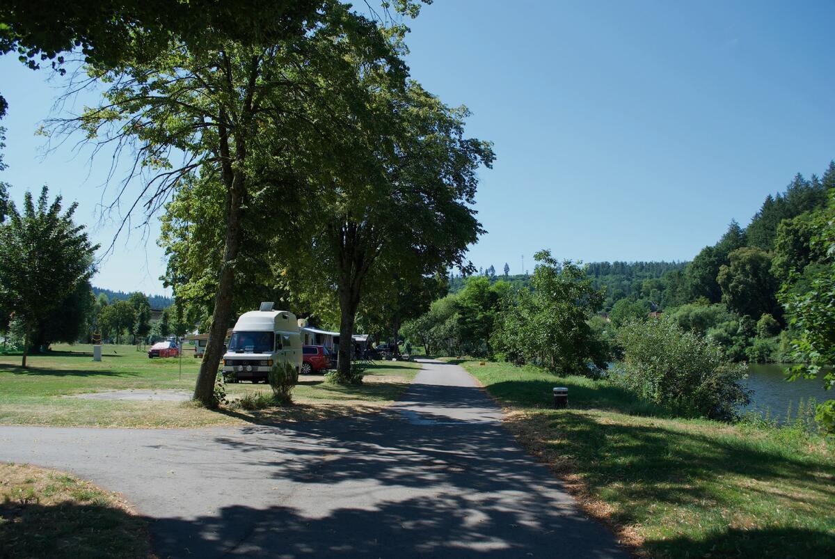 Standplaats voor caravan / camper
