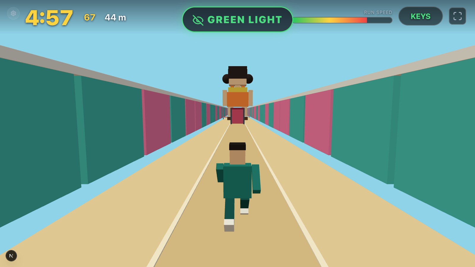 Red Light, Green Light gameplay