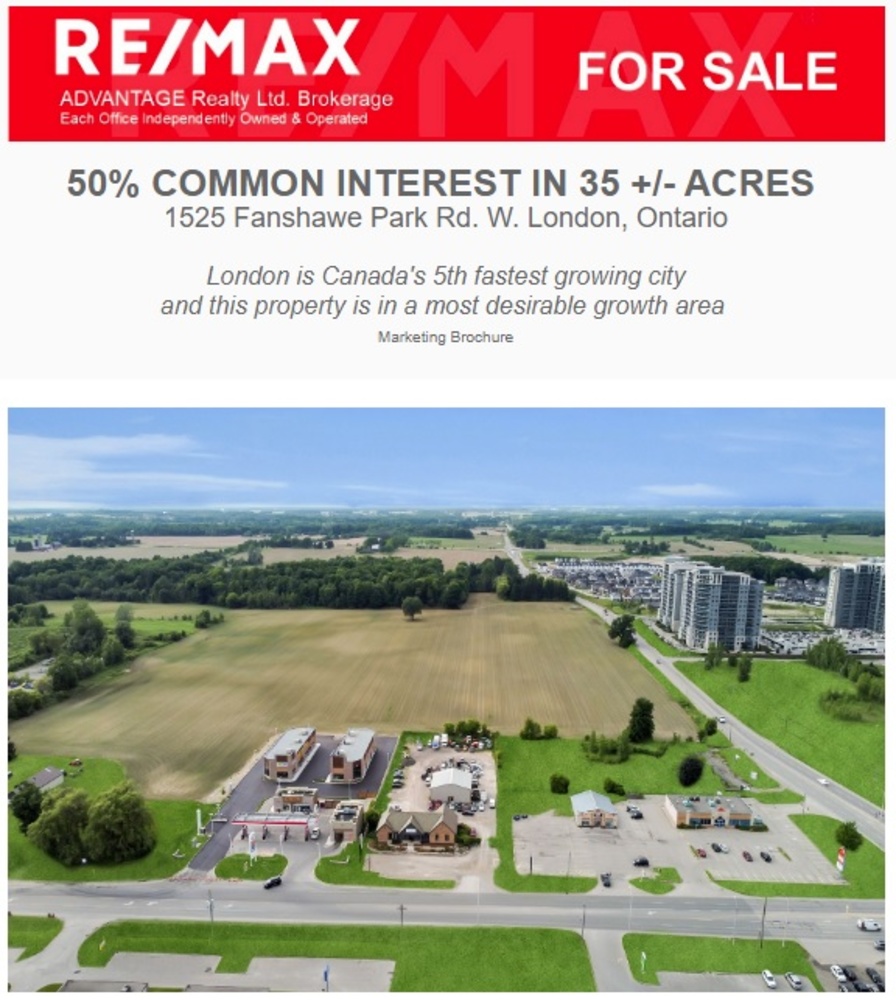 1525 Fanshawe Park Rd. West   London Ontario Canada Sale commercial   RE/MAX Advantage Realty Ltd., Brokerage*