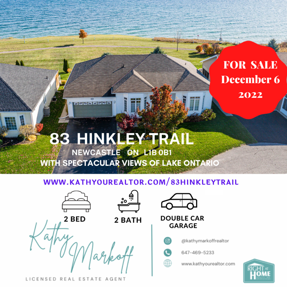 * FOR SALE *MLS E5844639 . MLS COMING SOON TO MLS. Kathy Markoff 83