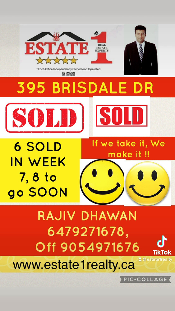 395 Brisdale Rd  Brampton Ontario Canada Sale residential   Estate #1 Realty service Inc., Brokerage*