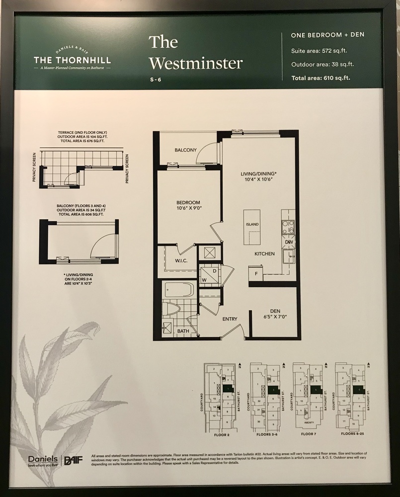 206 - 7950 Bathurst  St  Thornhill Ontario Canada Sale residential Mina Demir One Percent Realty Ltd., Brokerage *