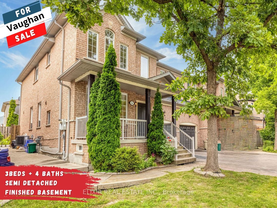 36 Montreaux Cres Vaughan Ontario  Sold residential Rajiv Dewan Elixir Real Estate Inc., Brokerage*