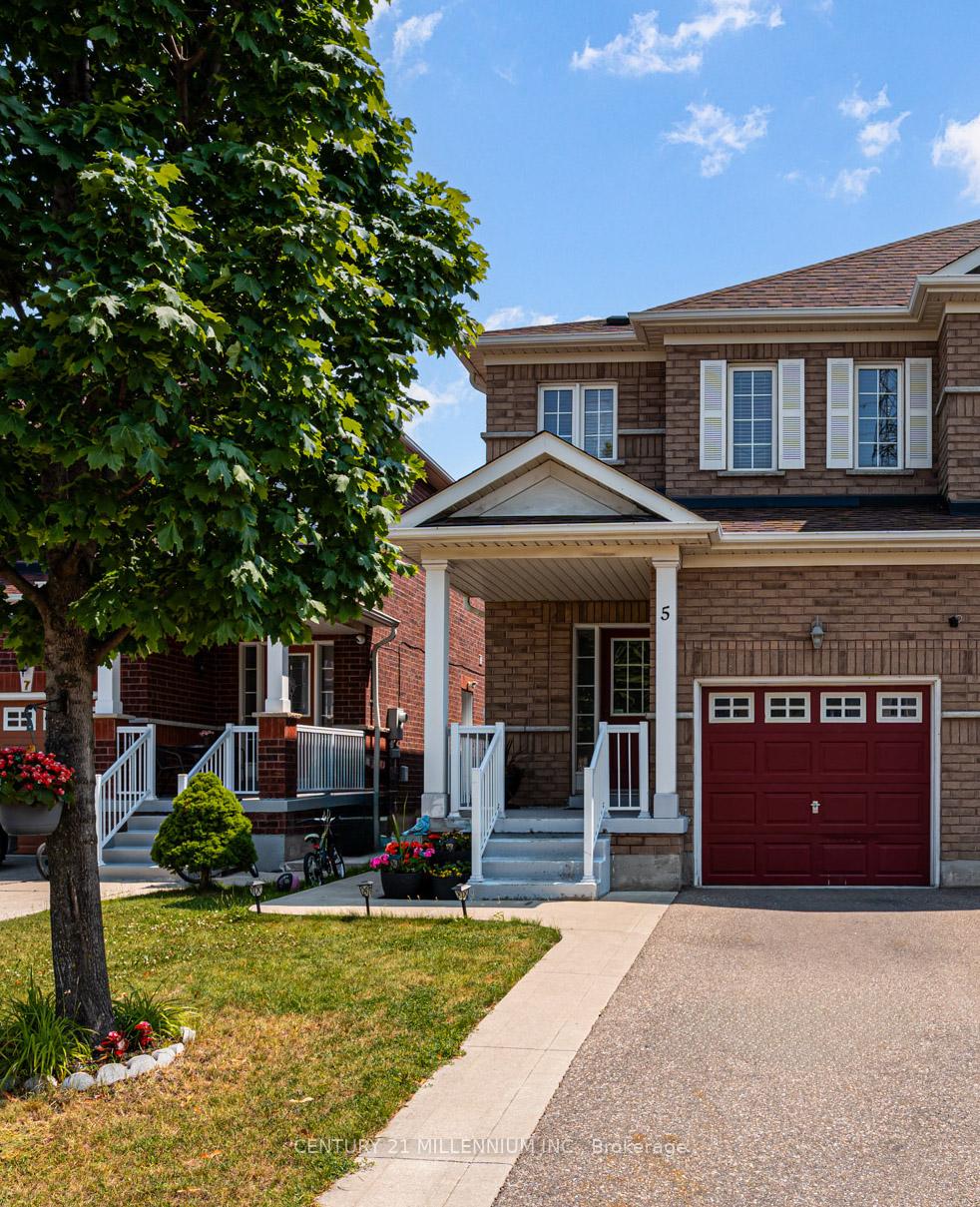 5 Wicklow Road Brampton Ontario Canada Sold residential Taeko Yamanouchi Century 21 Millennium Inc., Brokerage*