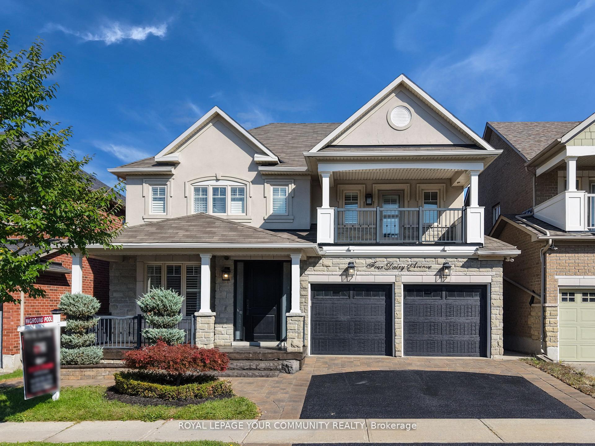 4 Dairy Avenue Richmond Hill Ontario Canada Sale residential Edith Da Costa Royal LePage Your Community Realty, Brokerage