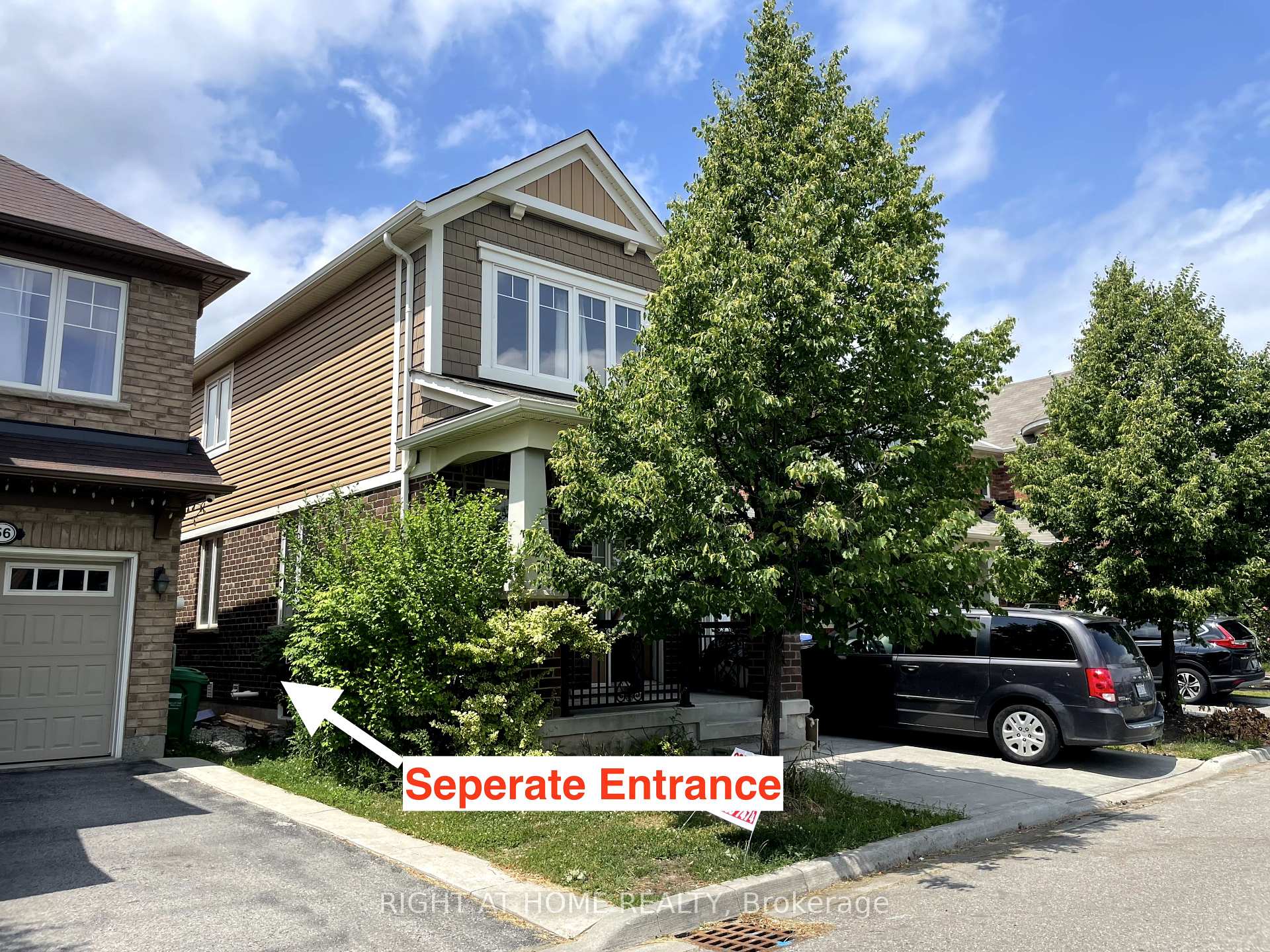 Lower - 58 Meadowcrest Lane Brampton Ontario Canada Rent residential Rami Arbil Right at Home Realty, Brokerage*