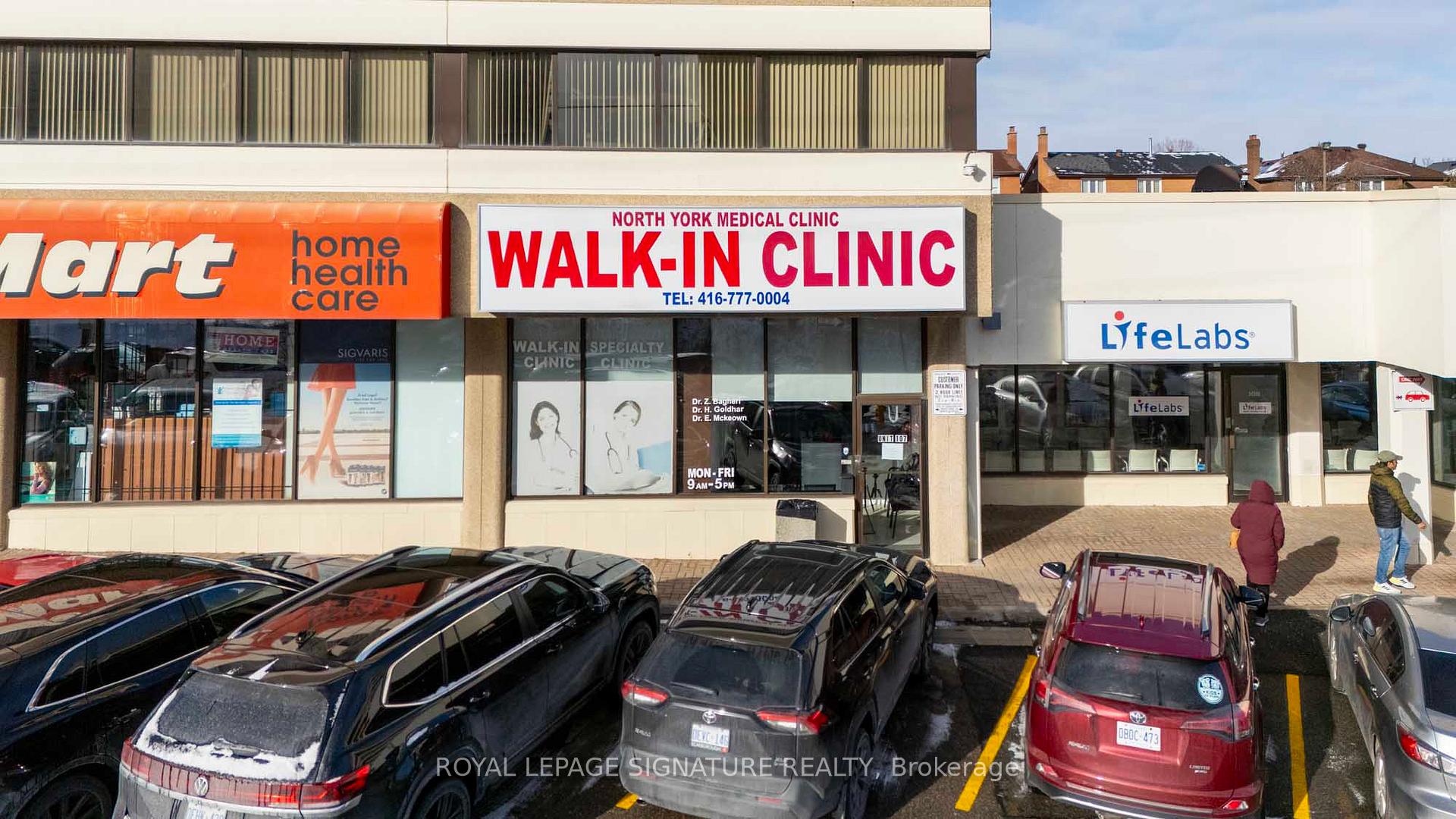 107 - 1100 Sheppard Avenue E Toronto Ontario Canada Sale commercial Baljit Gill Century 21 SkyLark Real Estate Ltd., Brokerage*