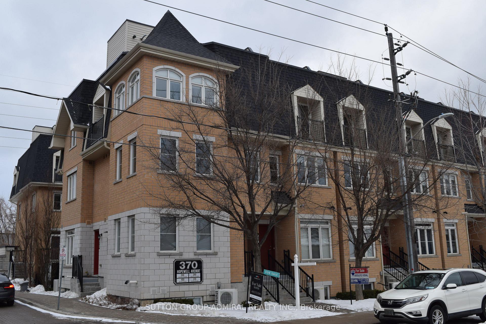 213 - 370 Hopewell Avenue Toronto Ontario Canada Sale residential   Sutton Group-Admiral Realty Inc., Brokerage *
