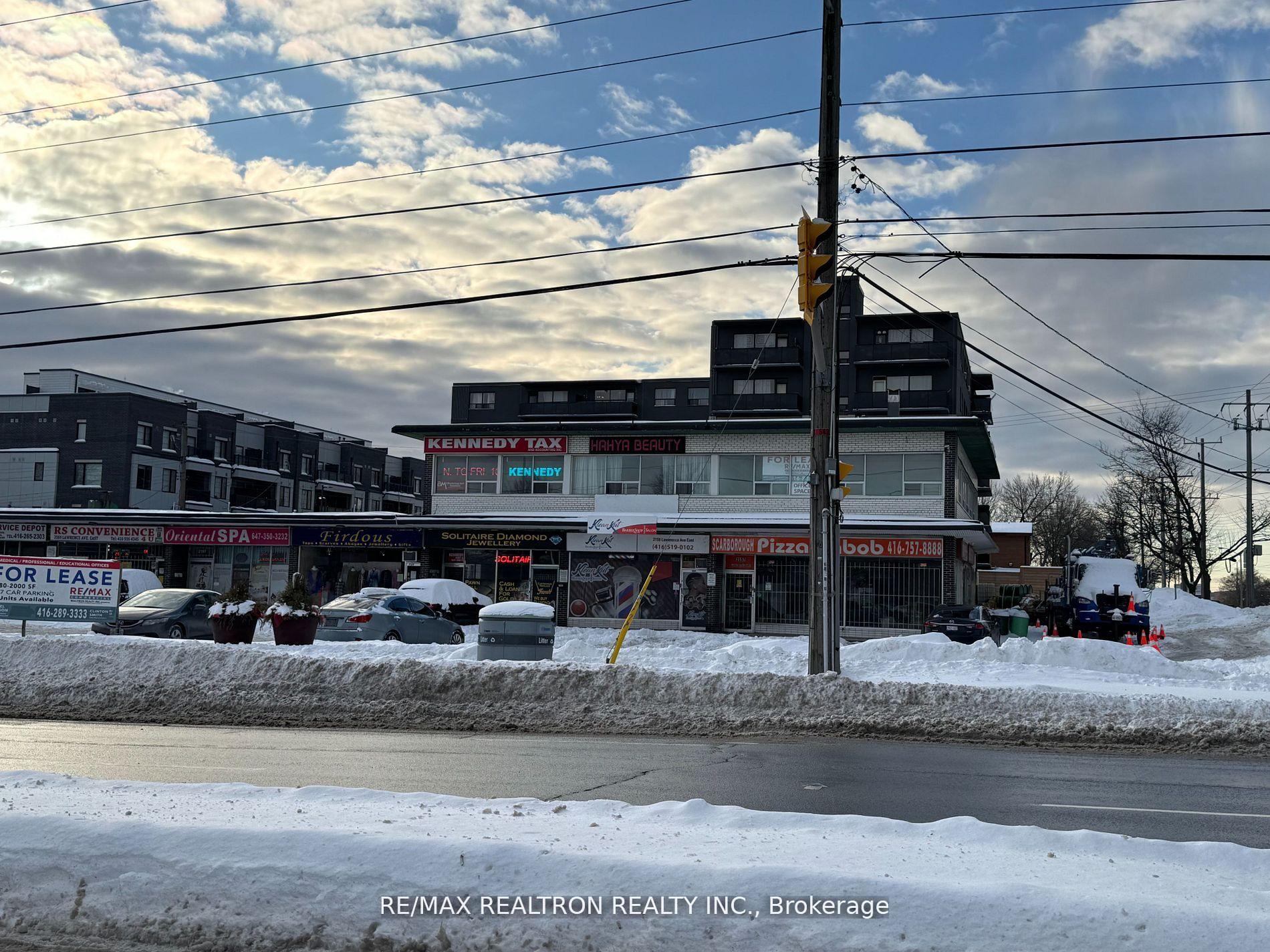 C-D - 2163 Lawrence Avenue E Toronto Ontario Canada Lease commercial NAWEL  SETH TRAIL BLAZERS REALTY Brokerage 