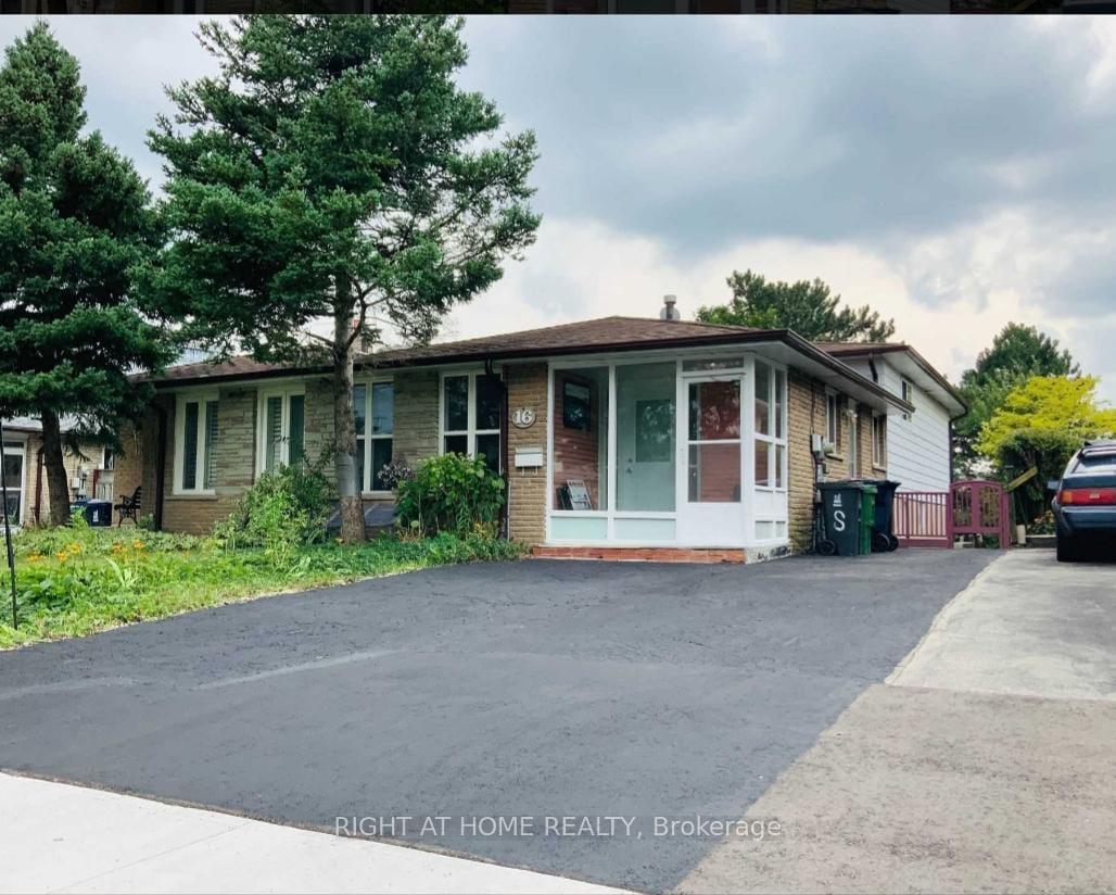 (Main) - 16 Sexton Crescent Toronto Ontario Canada Rent residential Rex Senis Right at Home Realty, Brokerage*