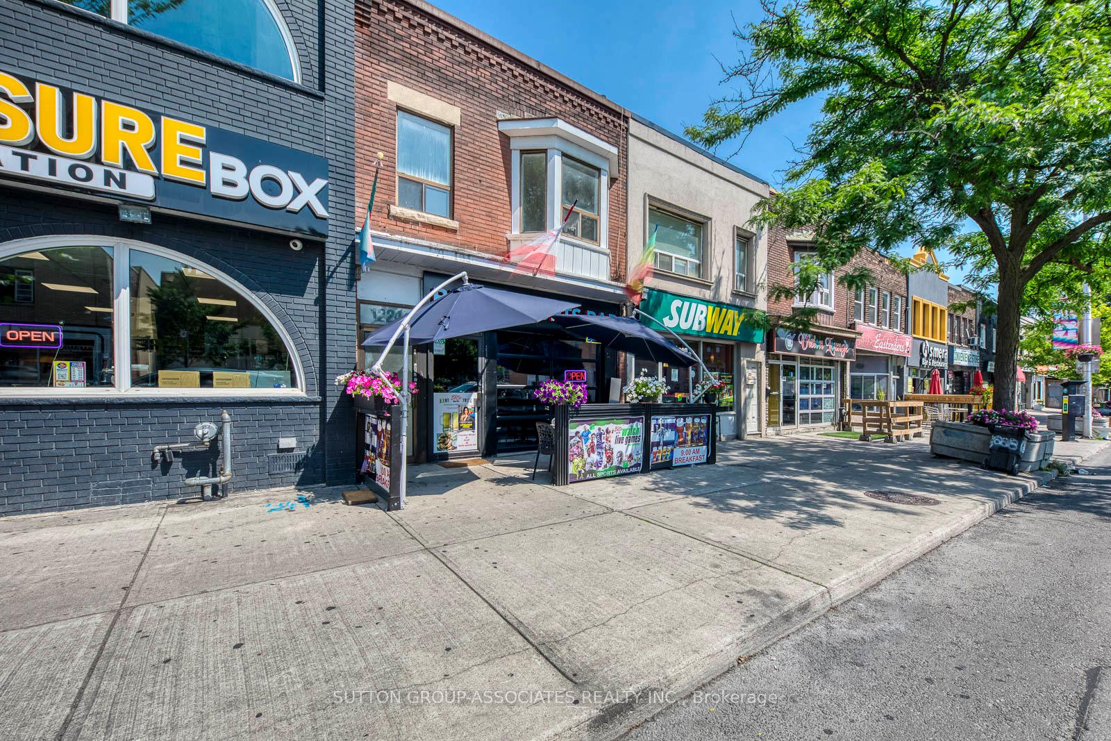 1224 Danforth Avenue Toronto Ontario Canada Sale commercial   Bruce Murray - Real Estate Homeward, Brokerage