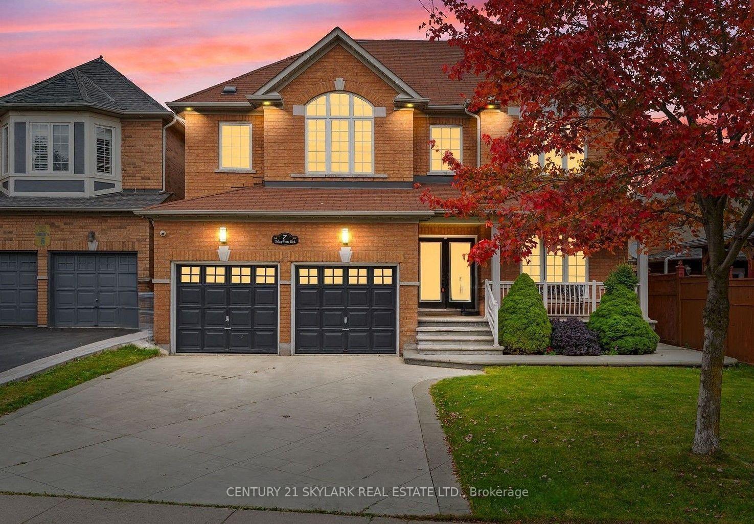 7 Yellow Avens Boulevard Brampton Ontario Canada Sale residential   CENTURY 21 SKYLARK REAL ESTATE LTD.  Brokerage*