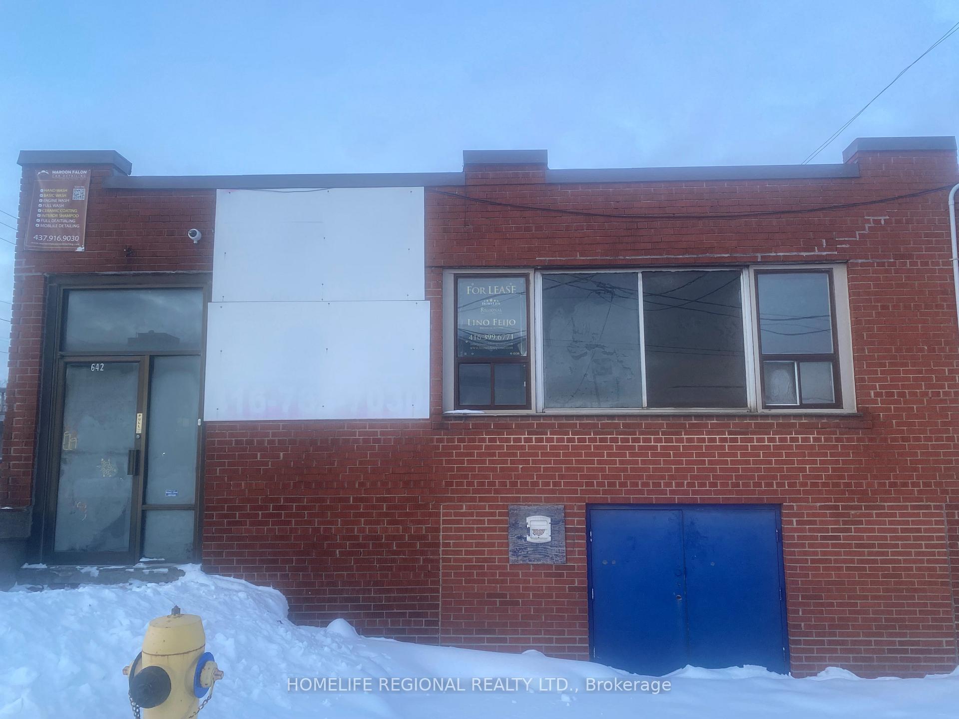 103 - 642 Rogers Road Toronto Ontario Canada Lease commercial   HomeLife Regional Realty Ltd., Brokerage