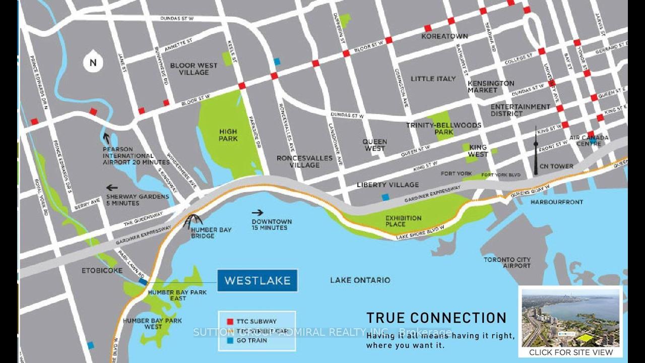 2105 - 2200 Lake Shore Boulevard W Toronto Ontario Canada Sale residential Kenneth Sorinmade Sutton Group-Admiral Realty Inc., Brokerage *