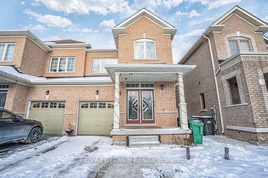 Upper - 74 Boathouse Road Brampton Ontario Canada Rent residential   REAL CITY REALTY INC.