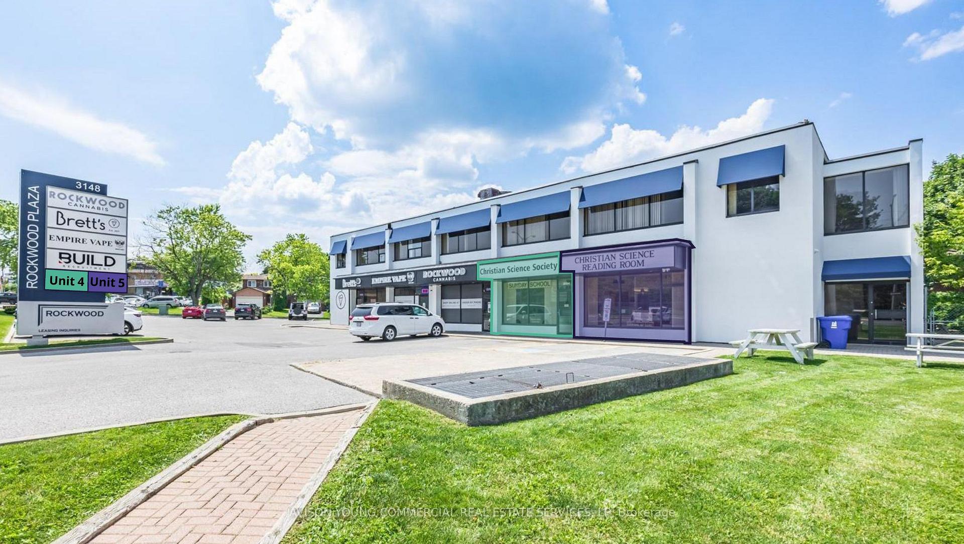 Unit 5 - 3154 Kingston Road Toronto Ontario Canada Lease commercial Scarborough Homes and Condos Real Estate Homeward, Brokerage*