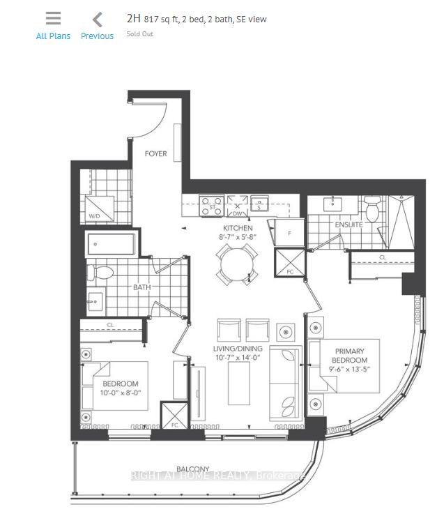 1205 - 1010 Sandy Beach Road Pickering Ontario Canada Rent residential Vahid Taheri Right at Home Realty, Brokerage*