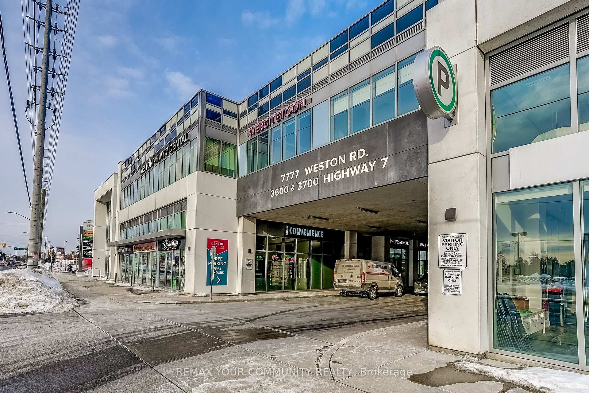 155 - 7777 Weston Road E Vaughan Ontario Canada Sale commercial William Gyamfi Gita Vilimek Re/Max Your Community Realty