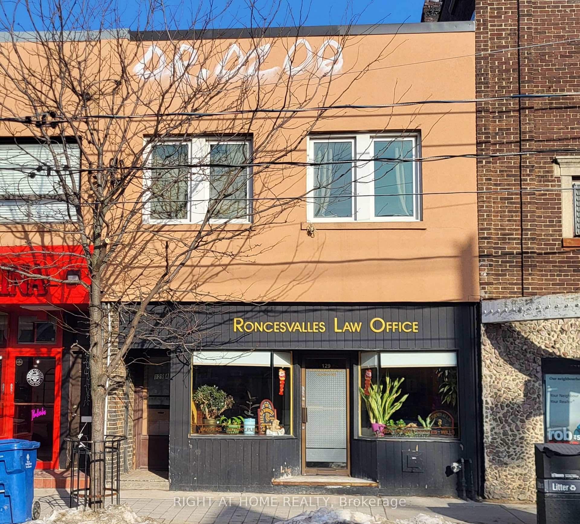 129 Roncesvalles Avenue Toronto Ontario Canada Sale commercial   Right at Home Realty, Brokerage