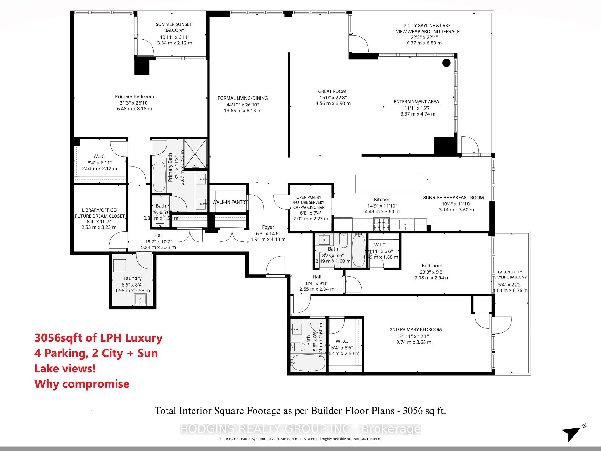 LPH 1801 - 1035 Southdown Road Mississauga Ontario Canada Sale residential Rick Ohri RE/MAX Realty Specialists Inc., Brokerage *