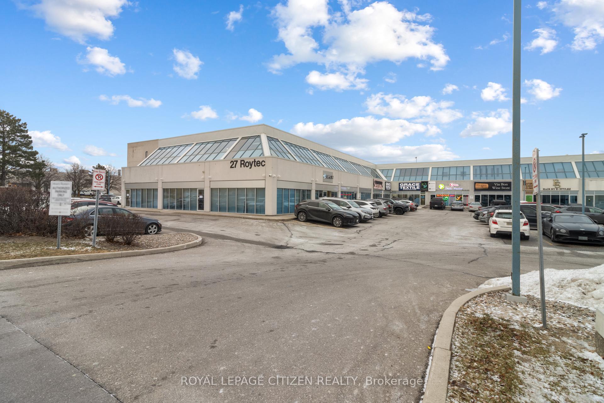 1Ce - 27 Roytec Road Vaughan Ontario Canada Lease commercial Nasim Yusufi Royal LePage Citizen Realty Brokerage *