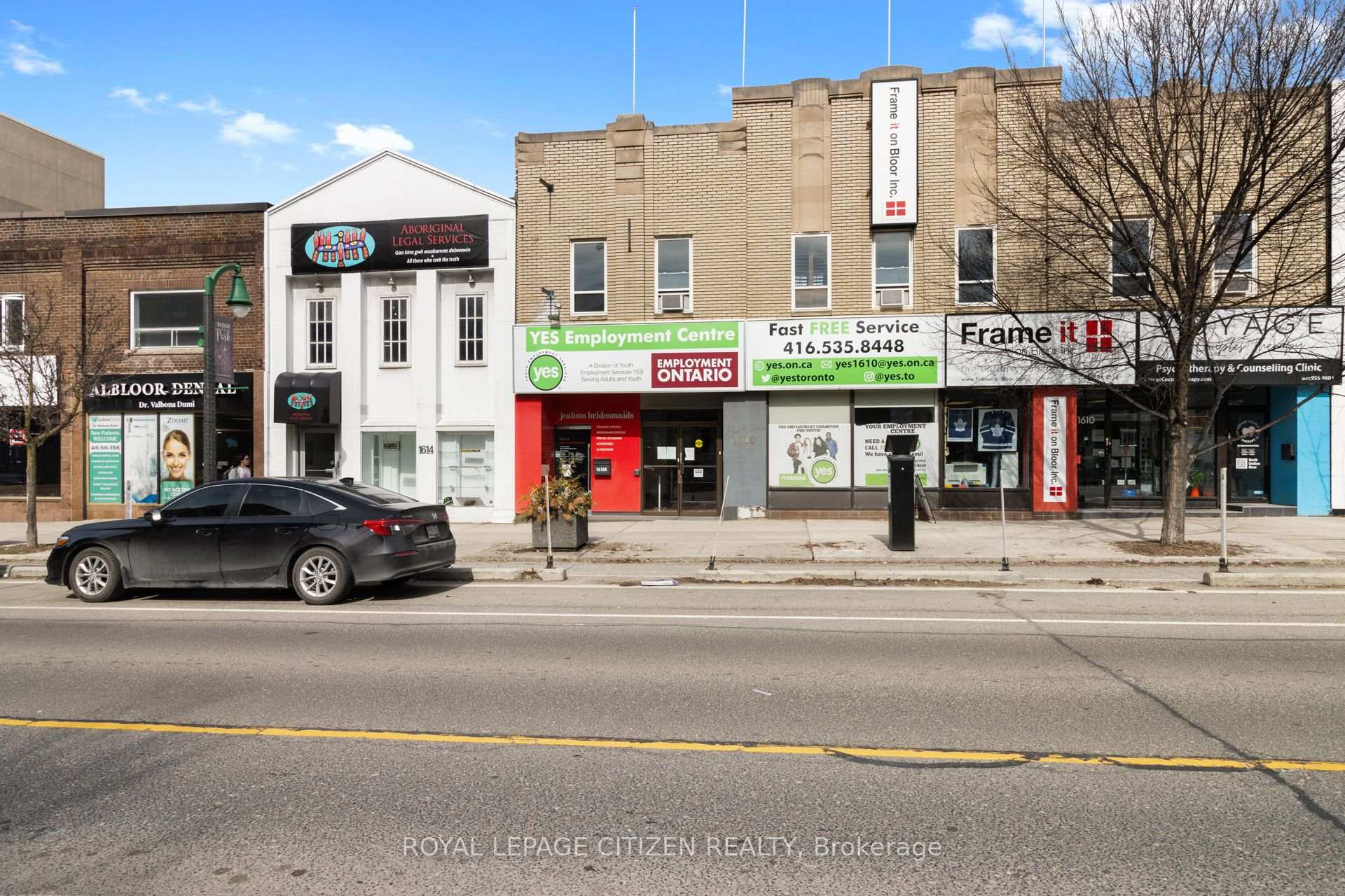 1610A Bloor Street W Toronto Ontario Canada Lease commercial Nasim Yusufi Royal LePage Citizen Realty Brokerage *