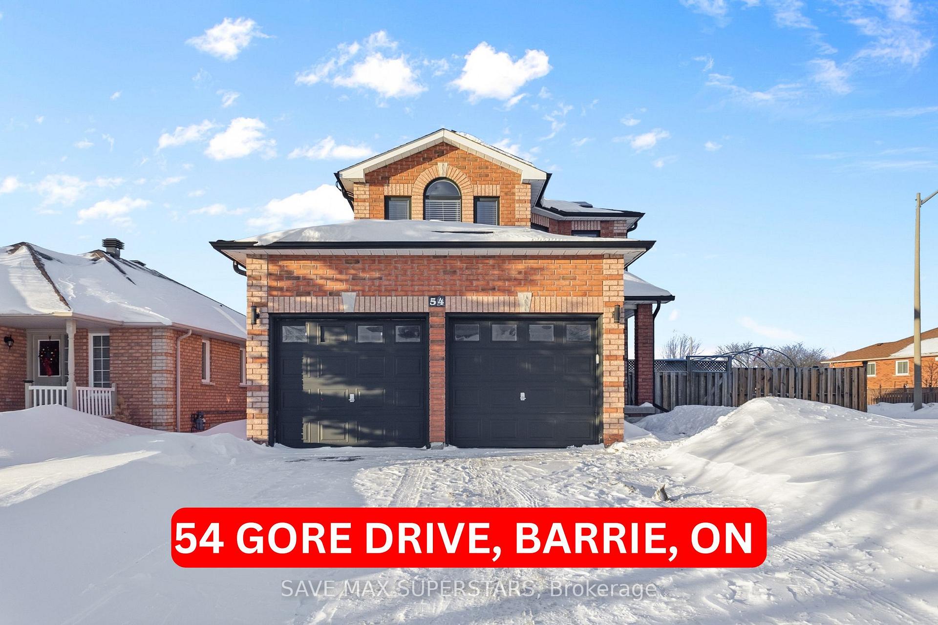 54 Gore Drive Barrie Ontario Canada Sold residential   Save Max International