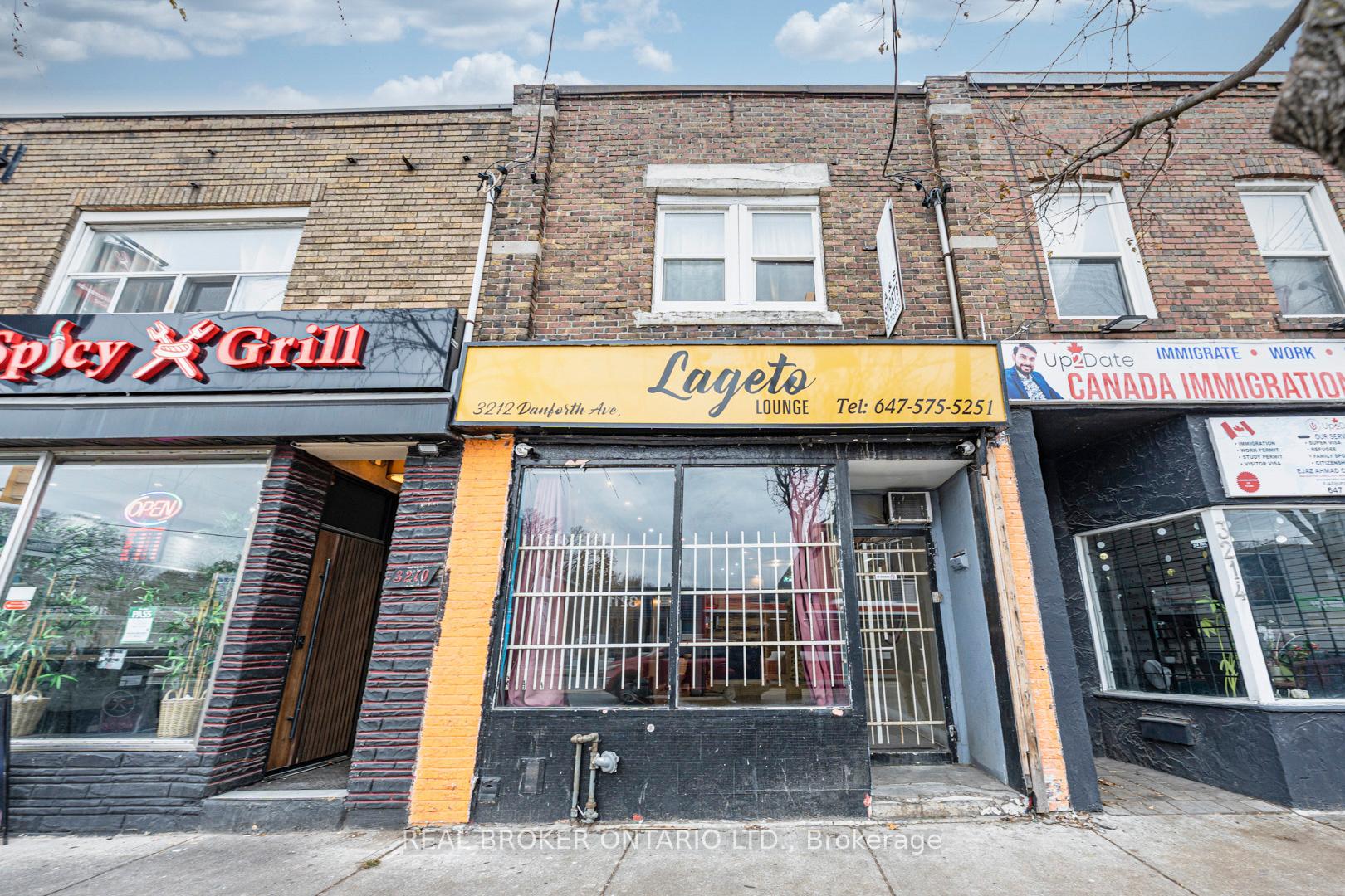 3212 Danforth Avenue Toronto Ontario Canada Lease commercial Heather Mackenzie Skybound Realty, Brokerage 