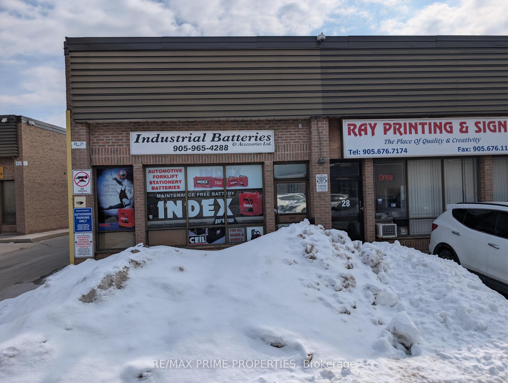 29 - 7171 Torbram Road Mississauga Ontario Canada Sale commercial Arsalan Siddiqui RE/MAX PRIME PROPERTIES  Brokerage