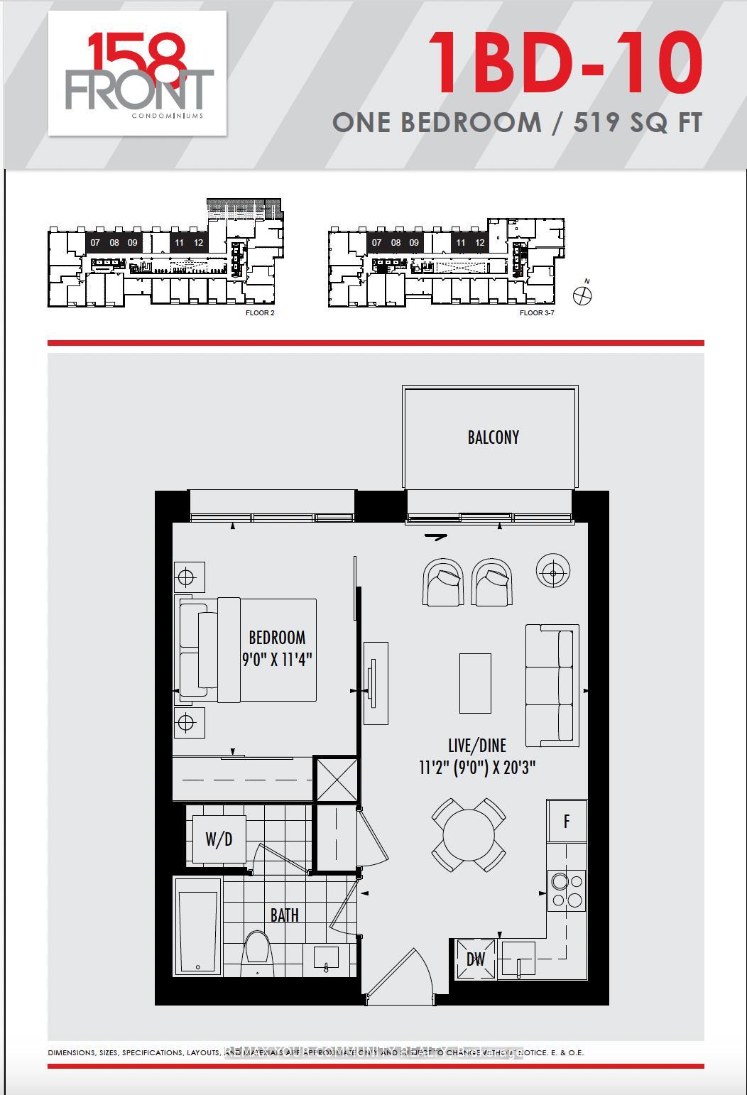 608 - 158 Front Street Toronto Ontario Canada Sale residential The Condo Experts RE/MAX Millennium Real Estate, Brokerage*