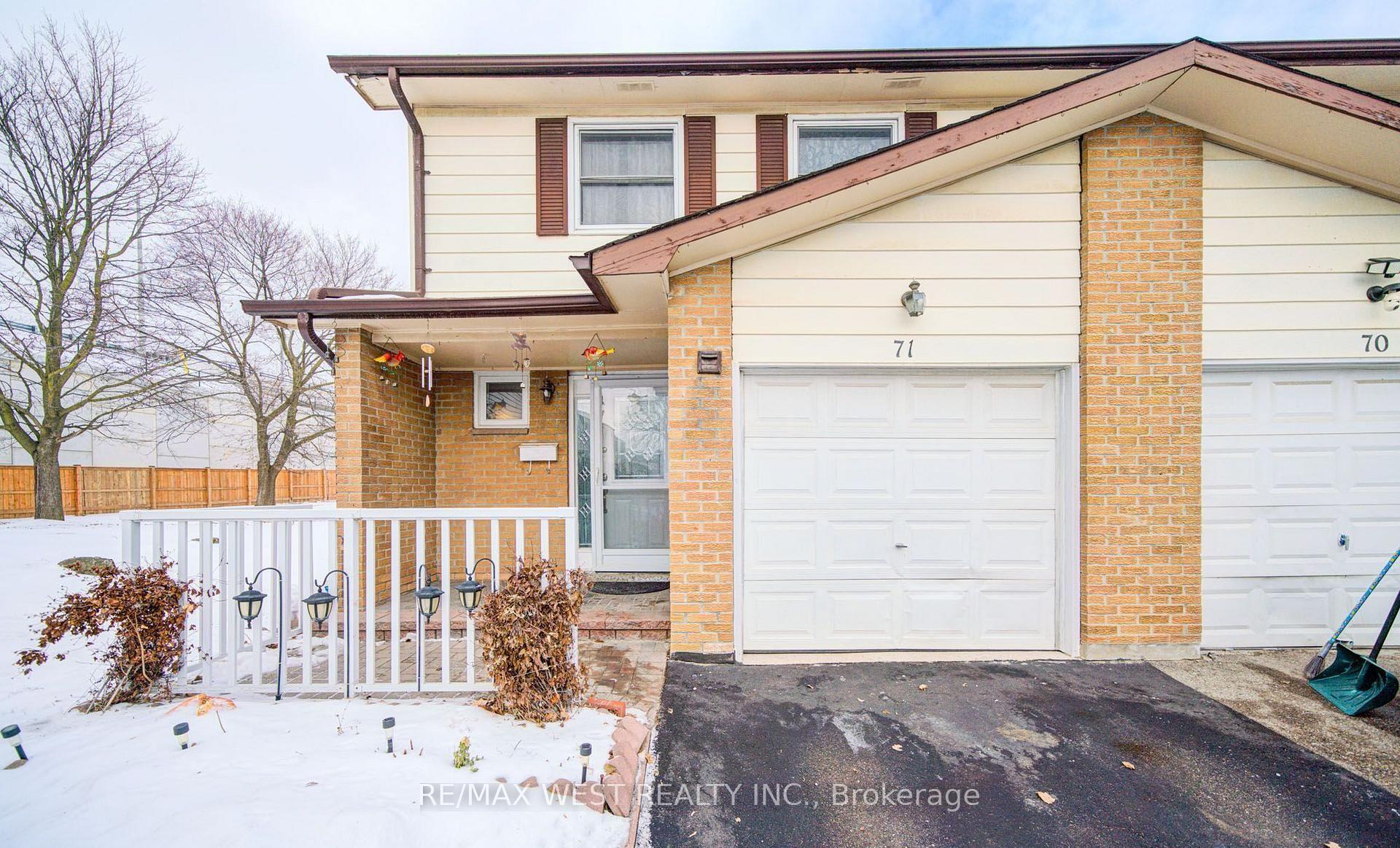 71 - 3525 Brandon Gate Drive Mississauga Ontario Canada Sale residential BRIAN MADIGAN RE/MAX West Realty Inc., Brokerage *