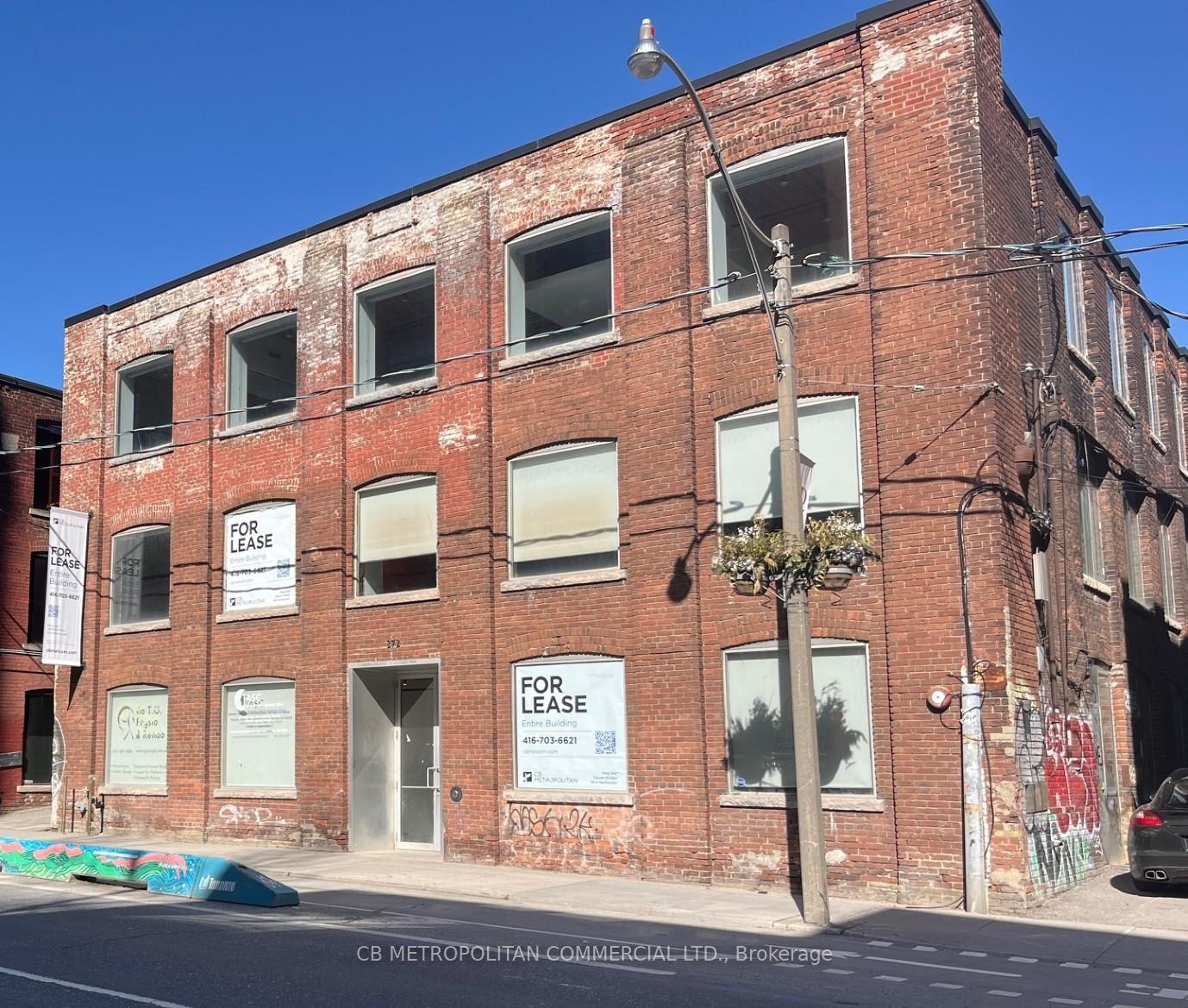 Main - 272 Richmond Street E Toronto Ontario Canada Lease commercial Distillery and Canary Condos Real Estate Homeward, Brokerage*