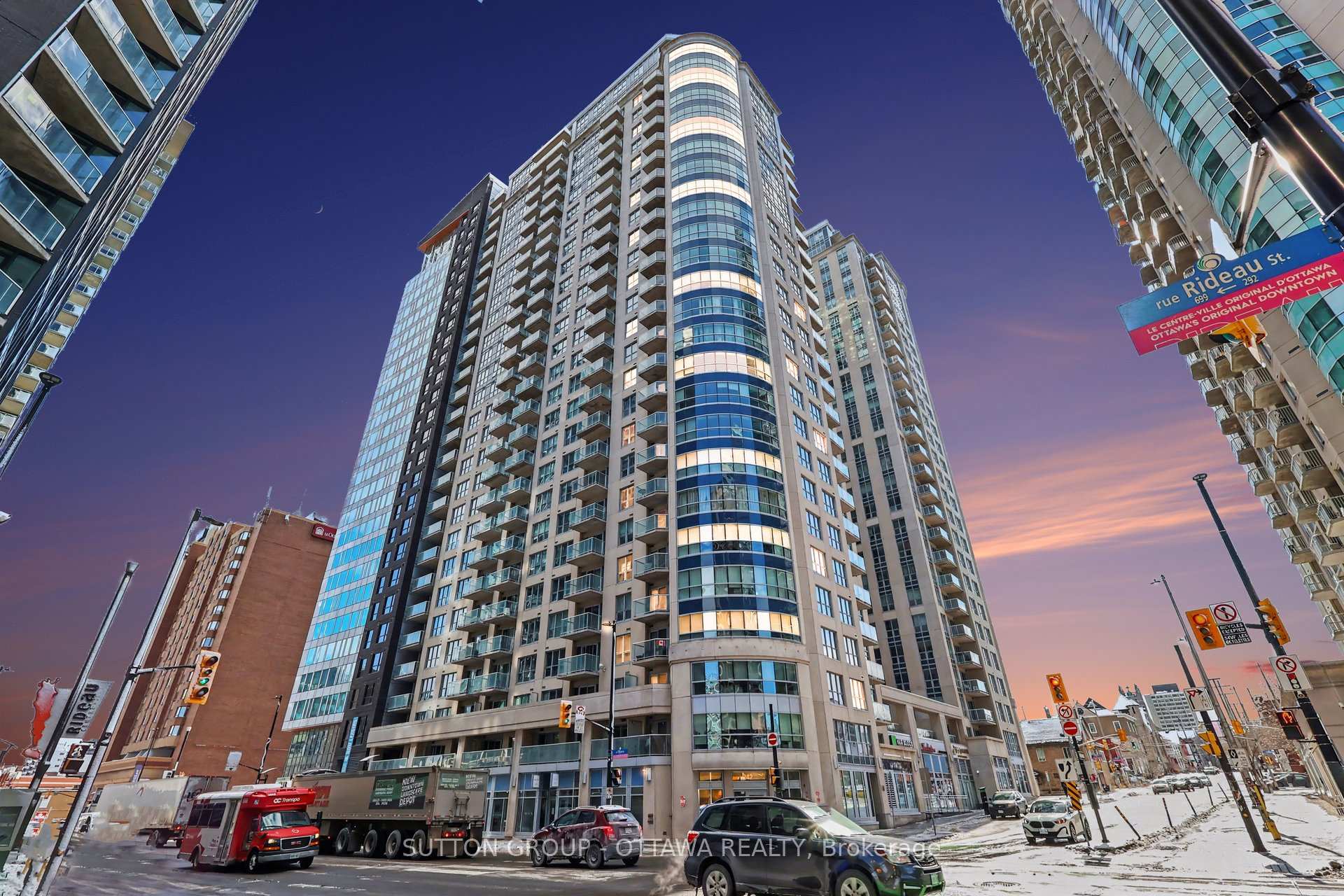 1807 - 242 Rideau Street Ottawa Ontario Canada Sold residential   Royal LePage Performance Realty, Brokerage *