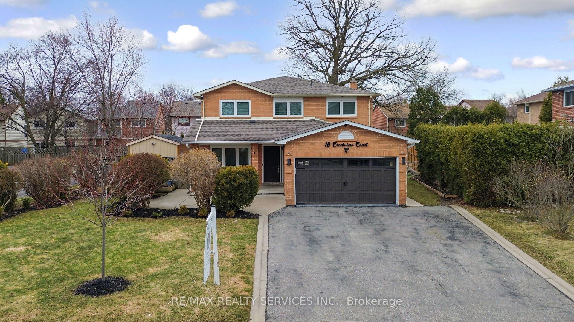 18 Creekview Court Brampton Ontario Canada Sold residential Sundeep Babbar Royal Lepage Certified Realty, Brokerage*