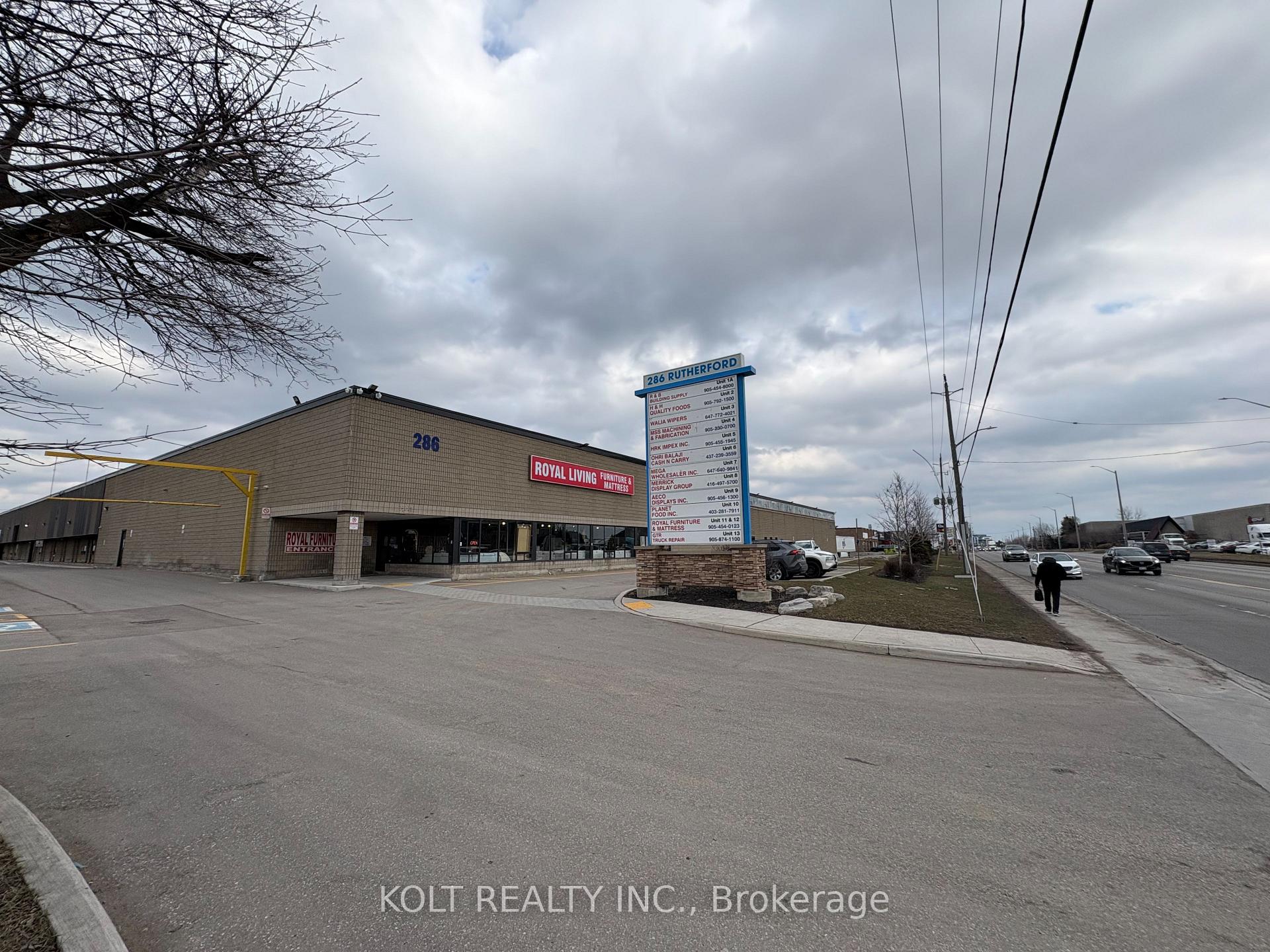 10 - 286 Rutherford Road S Brampton Ontario Canada Lease commercial Manpreet Ahluwalia Royal LePage Credit Valley Real Estate, Brokerage*