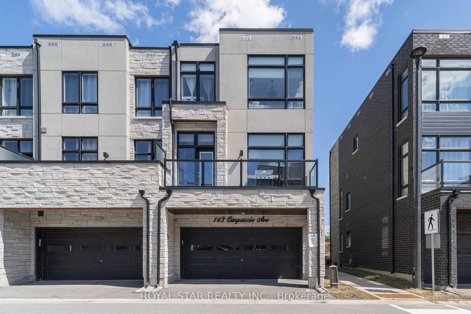 143 Carpaccio Avenue Vaughan Ontario Canada Sale residential Varinder  Monga Royal Star Realty Inc., Brokerage*