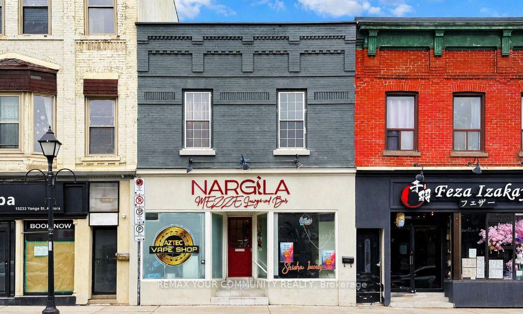 15231 Yonge Street Aurora Ontario Canada Sale commercial Edith Da Costa   Re/Max Your Community Realty, Brokerage