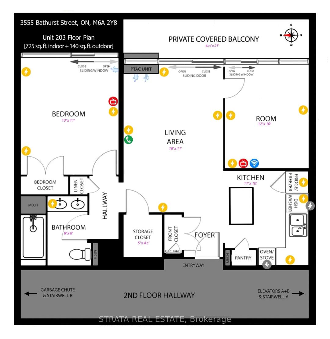 203 - 3555 Bathurst Street Toronto Ontario Canada Sale residential Galina Sheveleva Strata Real Estate, Brokerage*