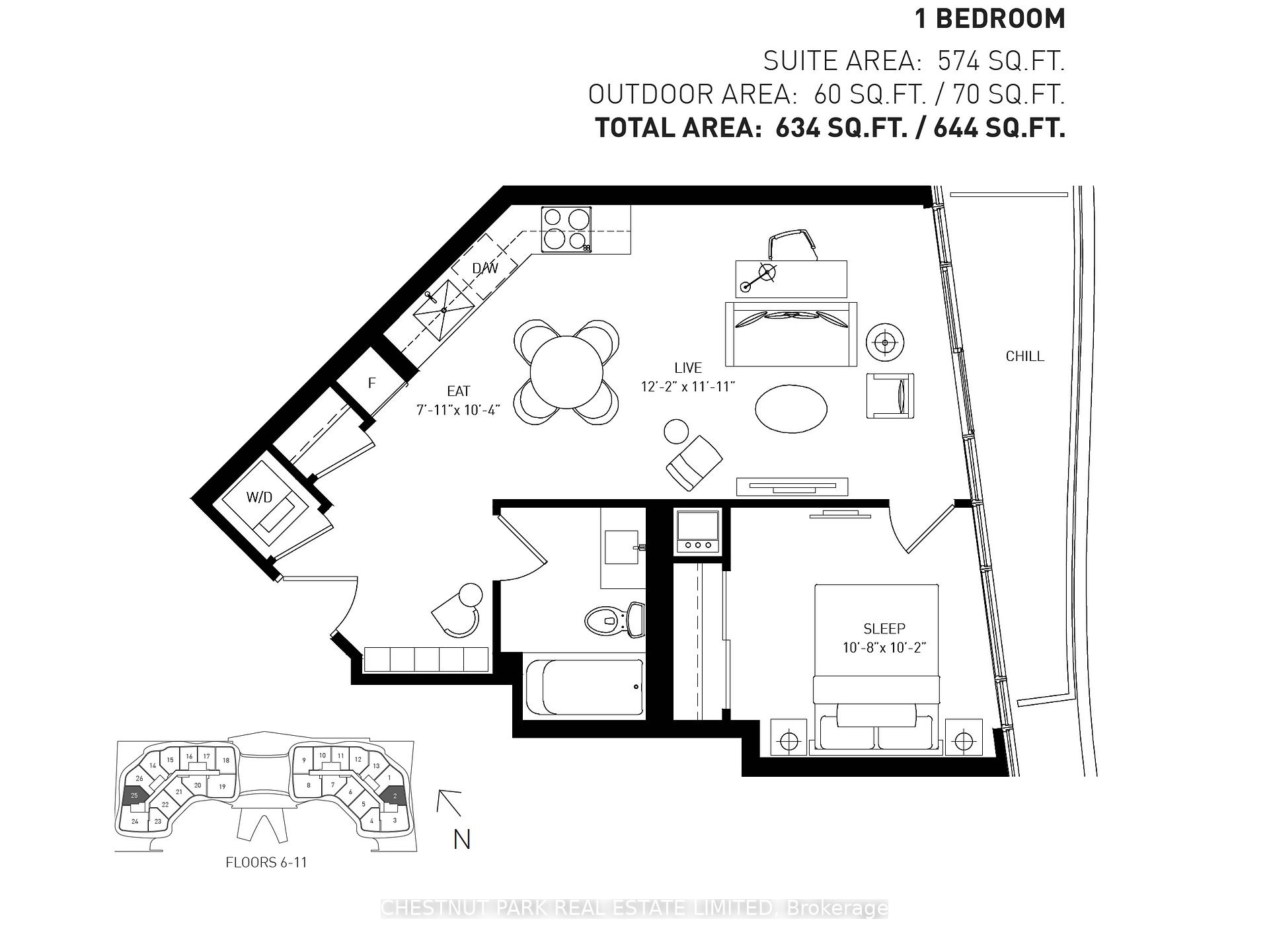 1 Bedroom Apartment/Flat's Image 8