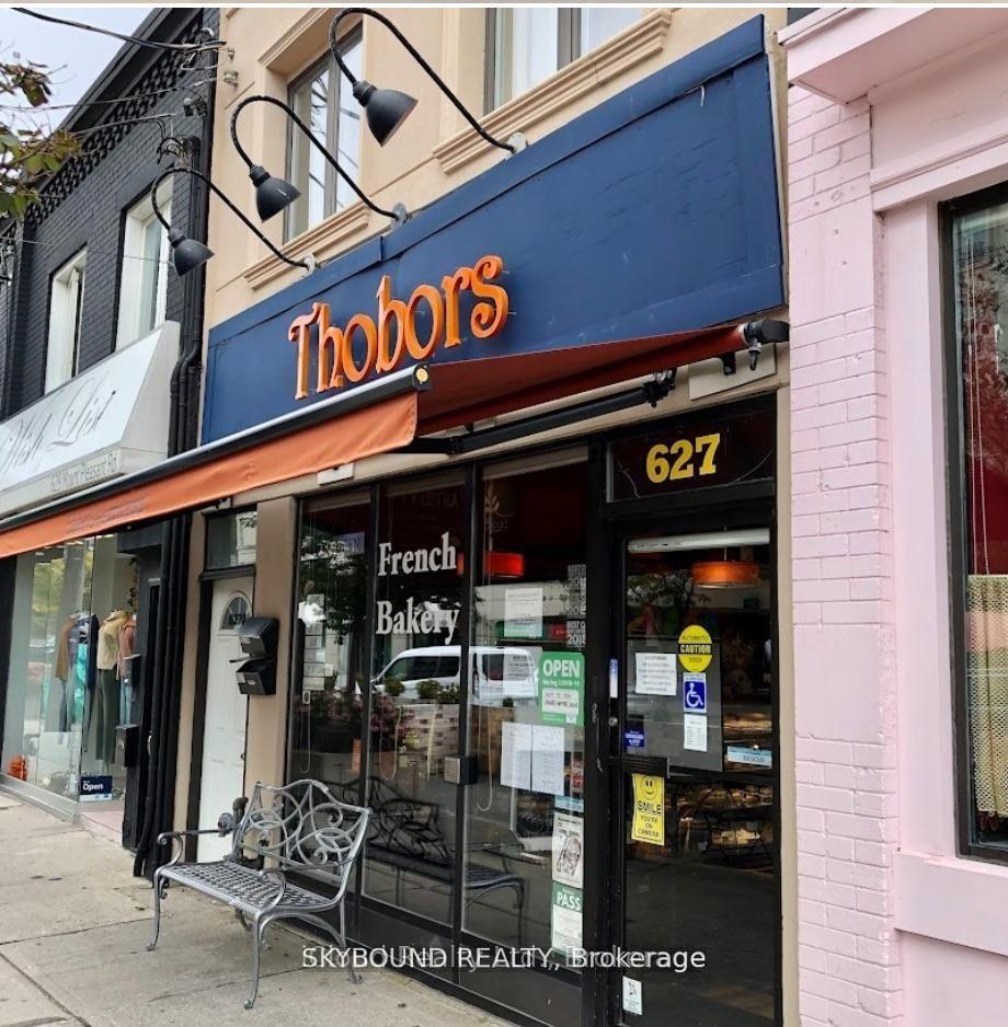 Retail and Uppe - 627 Mount Pleasant Road Toronto Ontario Canada Sale commercial Olena Kukurudza Skybound Realty, Brokerage